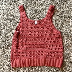 Old Navy crochet tank top